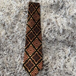 Emilio Romano Vintage 100% Silk Mens Neck Tie Made in Italy Classic Colors